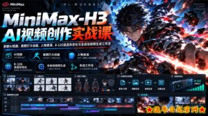 MiniMax-H3 AI视频创作实战课,掌握AI短剧、高燃打斗动画、人物表演、8-12G低显存优化与全自动视频生成工作流-流年日记