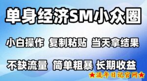 2026最新小众情感赛道,手机操作,十分钟见收益,小白也能当天上手,全程复制粘贴模板即可,单日1k+可批量放大【揭秘】-流年日记